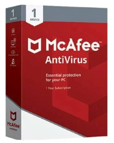McAfee Antivirus 1-Device AntiVirus Software