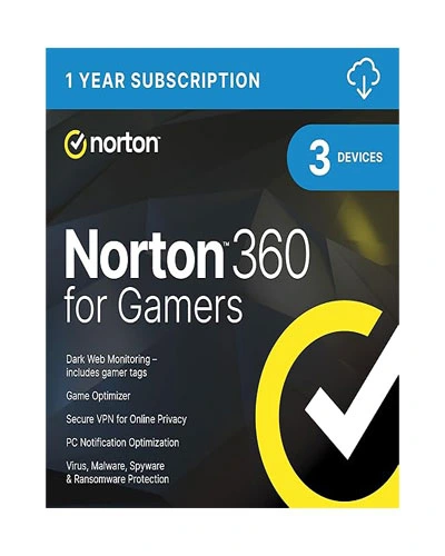 Norton 360 for Gamers for up to 3 Devices